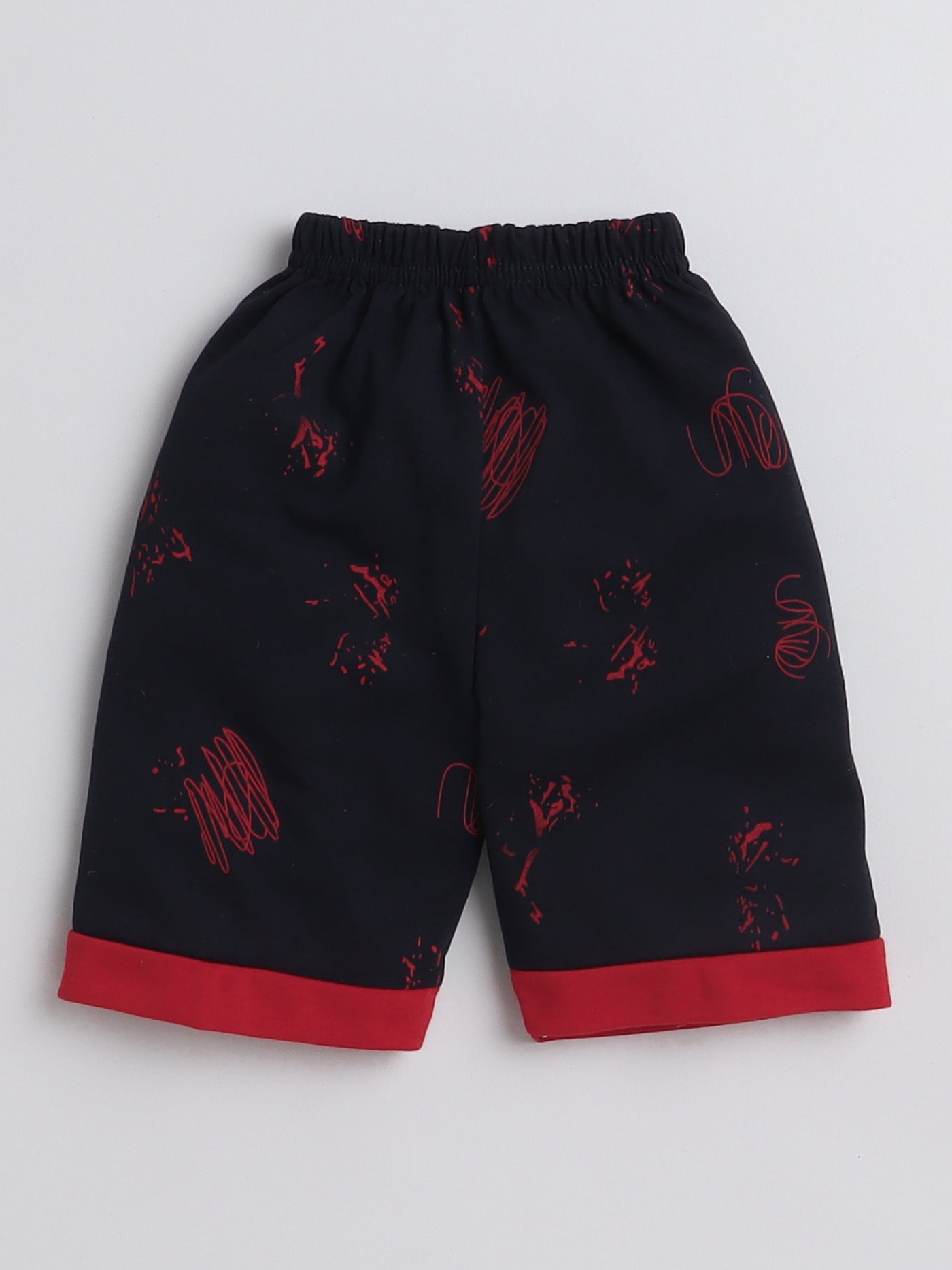 Boys Half Sleeves Printed T-Shirt & Shorts Set