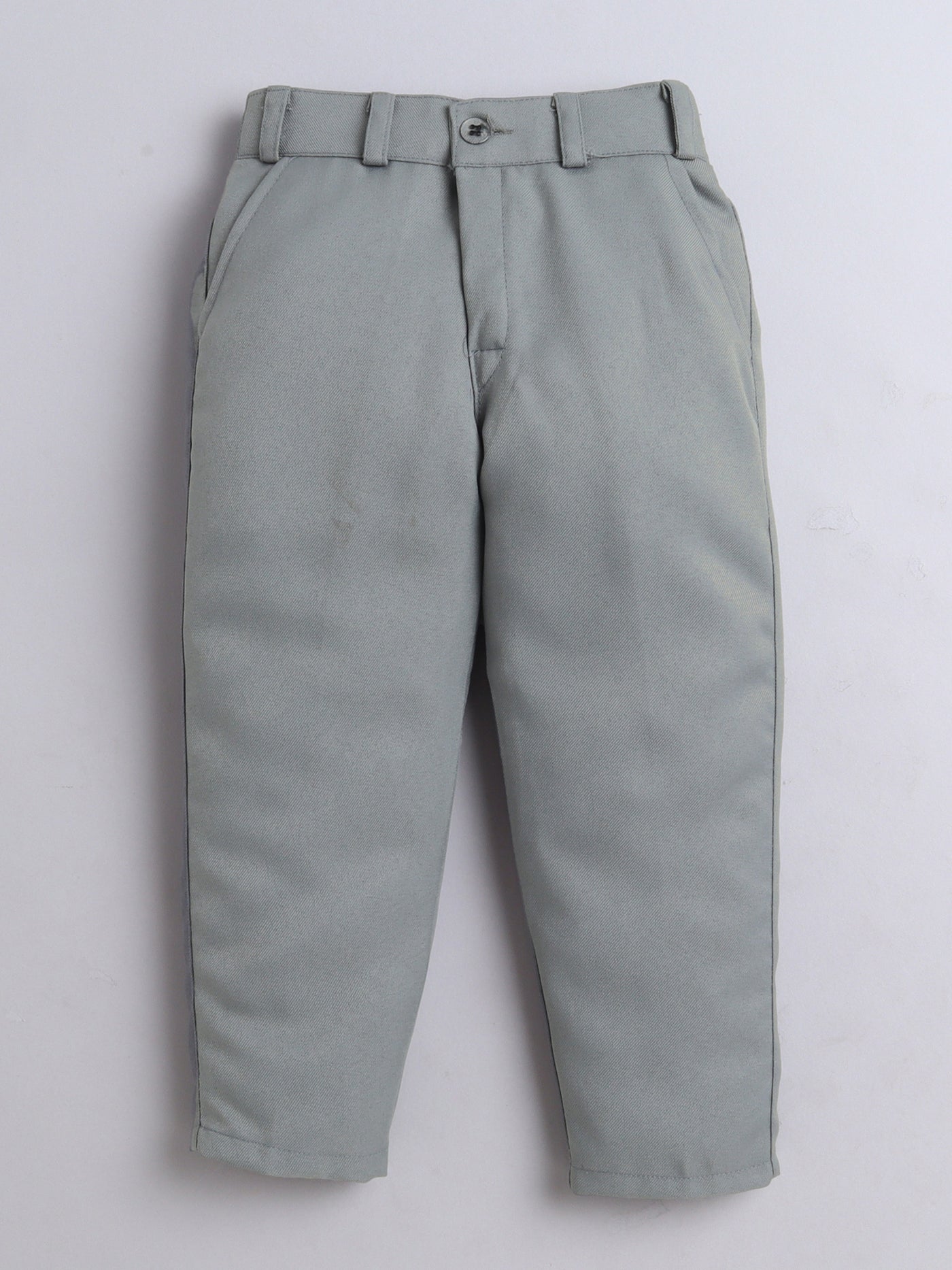 Fourfolds Boy 3-Piece Set Featuring  Shirt, Waistcoat with Bow , and Matching Trouser