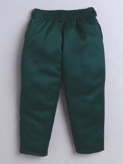 Fourfolds Boys' 3-Piece  Set with Shirt, Waistcoat, Bow , and Slim Fit Trouser Perfect for Weddings, Parties, and Special Occasions