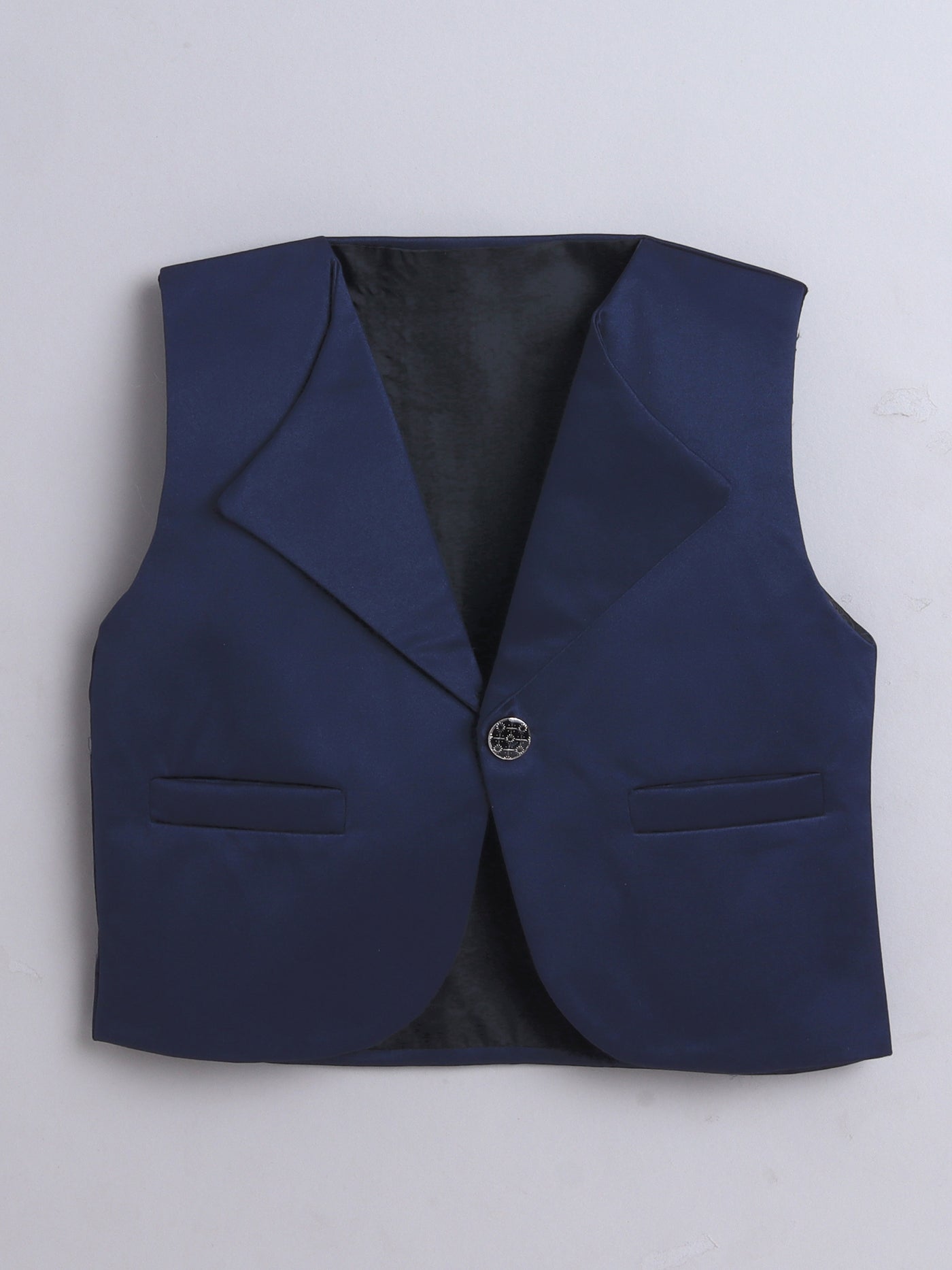 Fourfolds Boys' 3-Piece  Set with Shirt, Waistcoat, Bow , and Slim Fit Trouser Perfect for Weddings, Parties, and Special Occasions