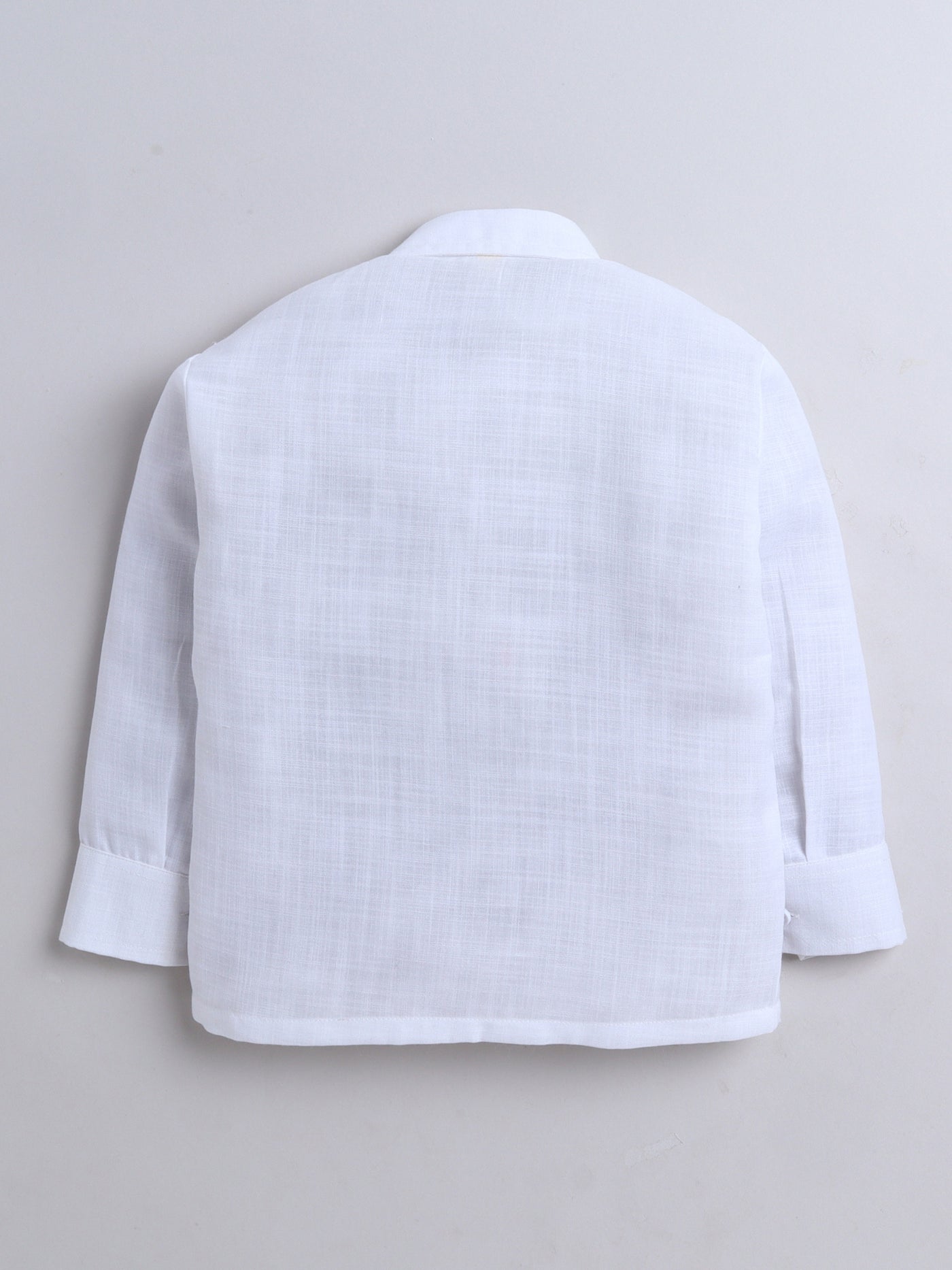 Fourfolds Boys' 3-Piece  Set with Shirt, Waistcoat, Bow , and Slim Fit Trouser Perfect for Weddings, Parties, and Special Occasions