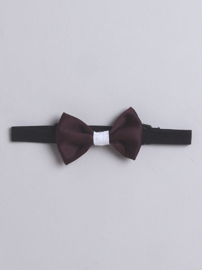 Fourfolds Boys' 3-Piece  Set with Shirt, Waistcoat, Bow , and Slim Fit Trouser Perfect for Weddings, Parties, and Special Occasions
