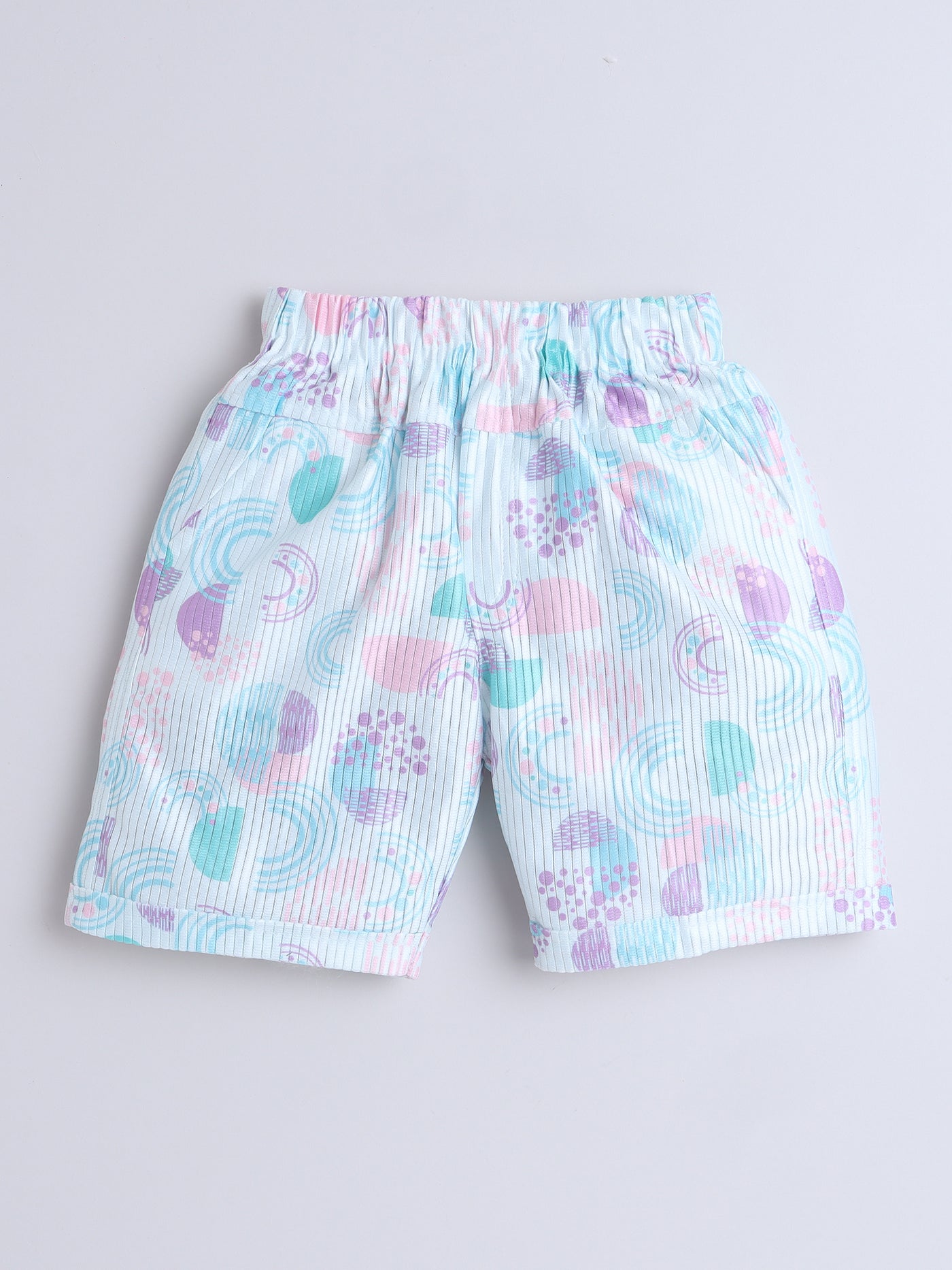Boys Half Sleeves Printed Shirt & Shorts Set