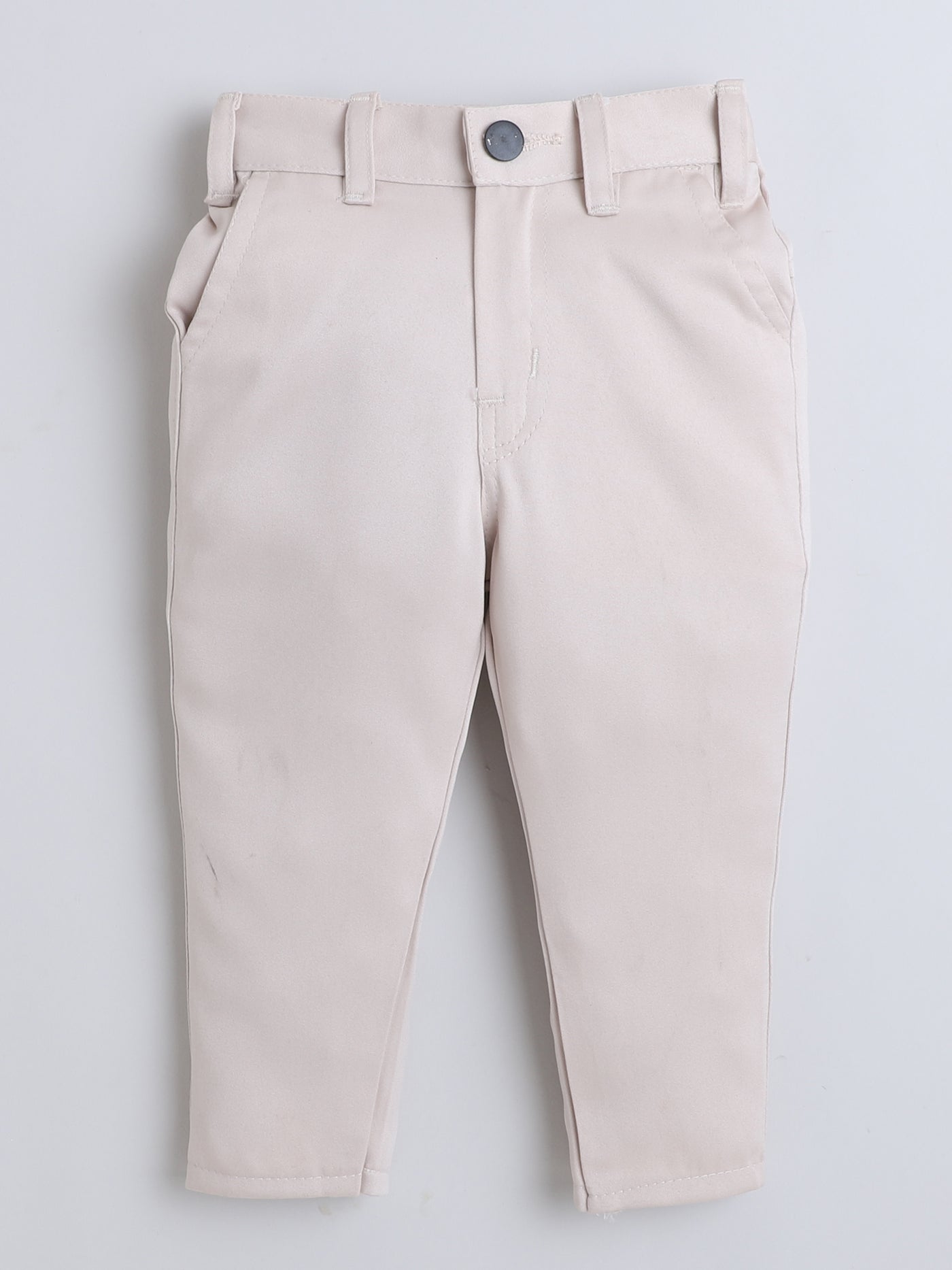 Boys Cotton Blend Embroidered 3 Piece Suit Set With Bow