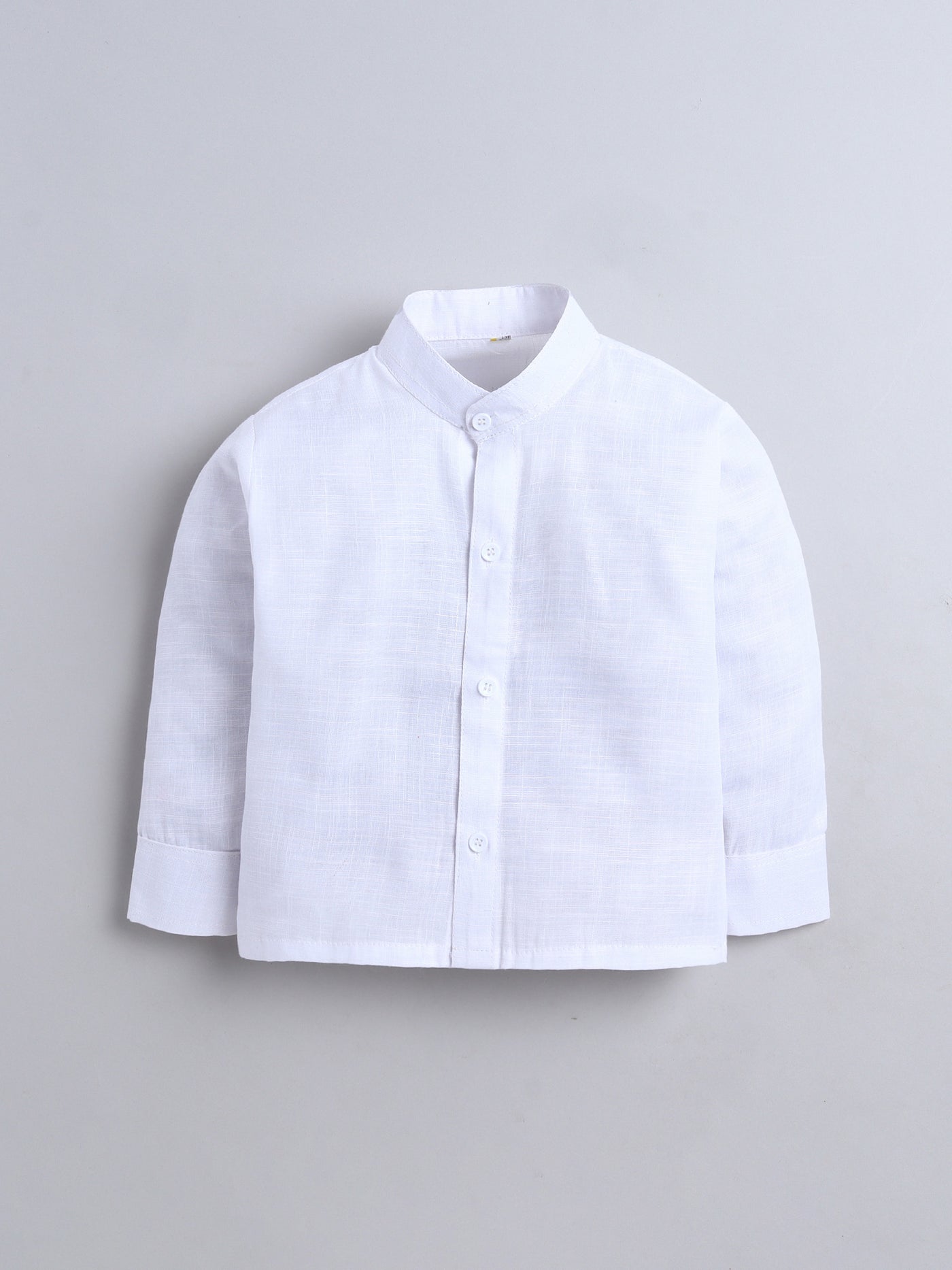 Boys Leaf Printed Mandarin Collar 3 Piece Suit Set