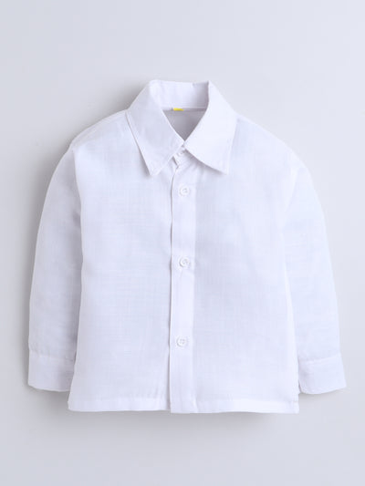 Boys Leaf Motifs 3 Piece Suit Set With Bow