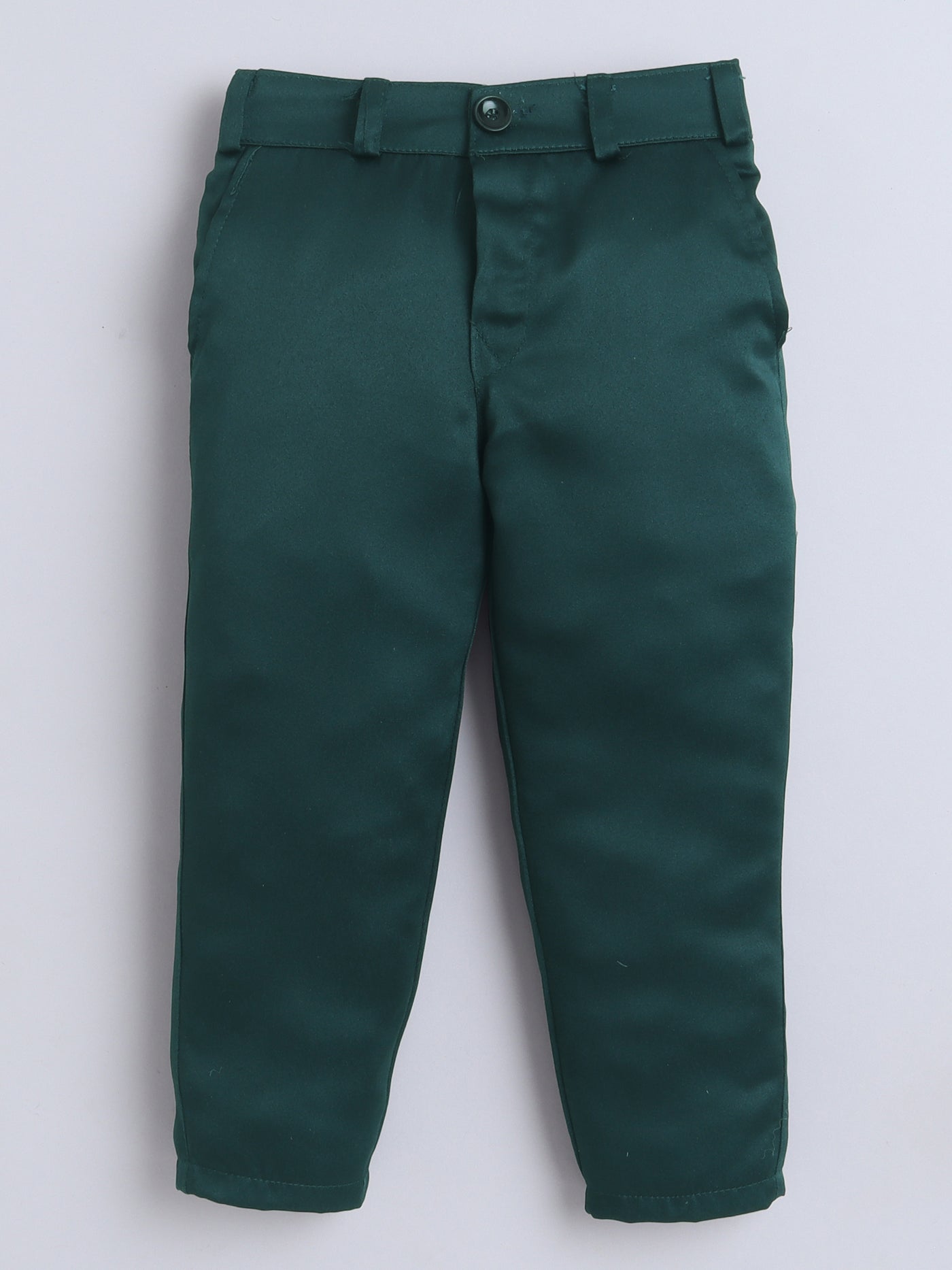 Boys Leaf Motifs 3 Piece Suit Set With Bow