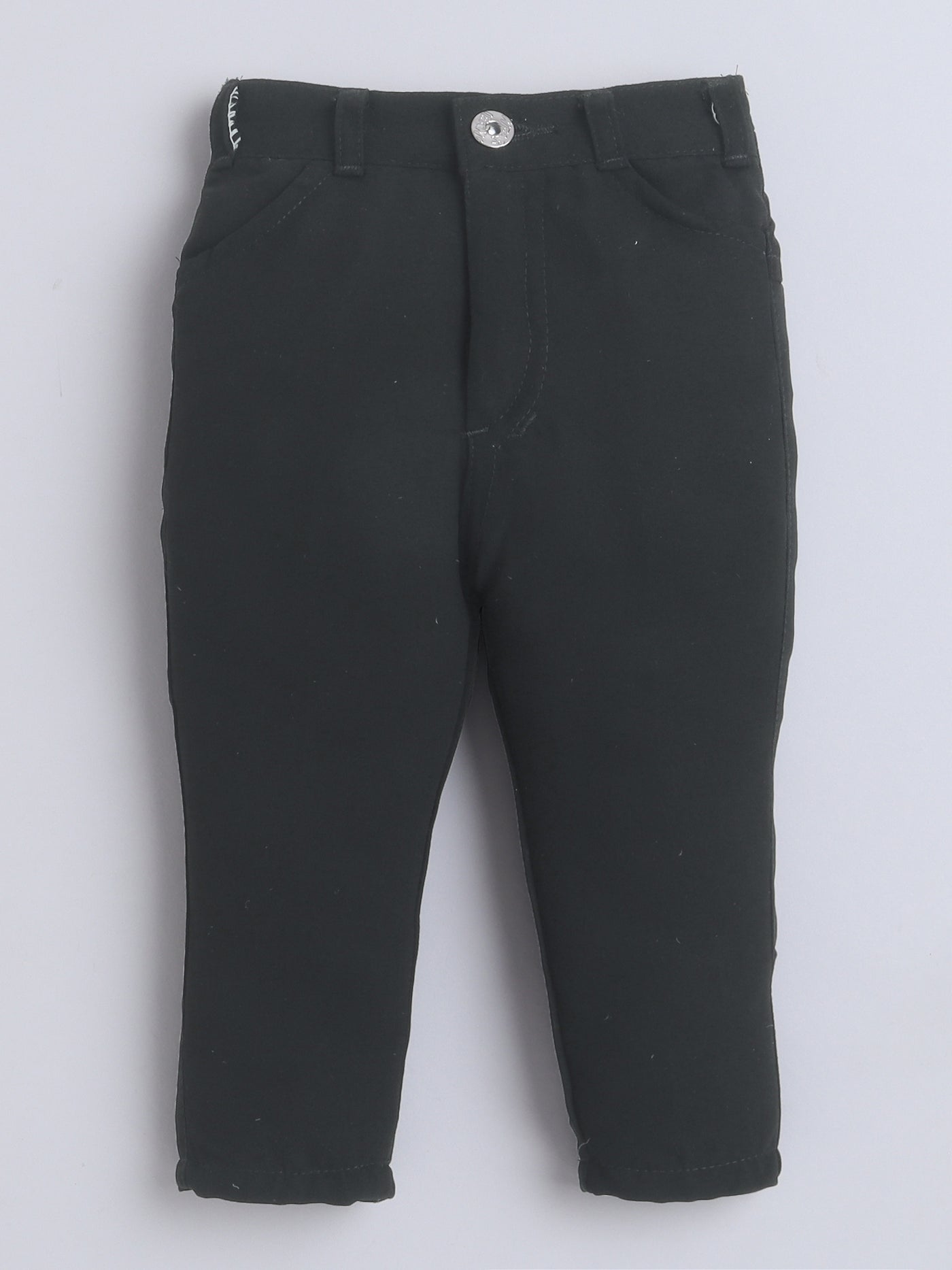 Boys Sequins Embellished Sherwani & Trouser Set With Shrug