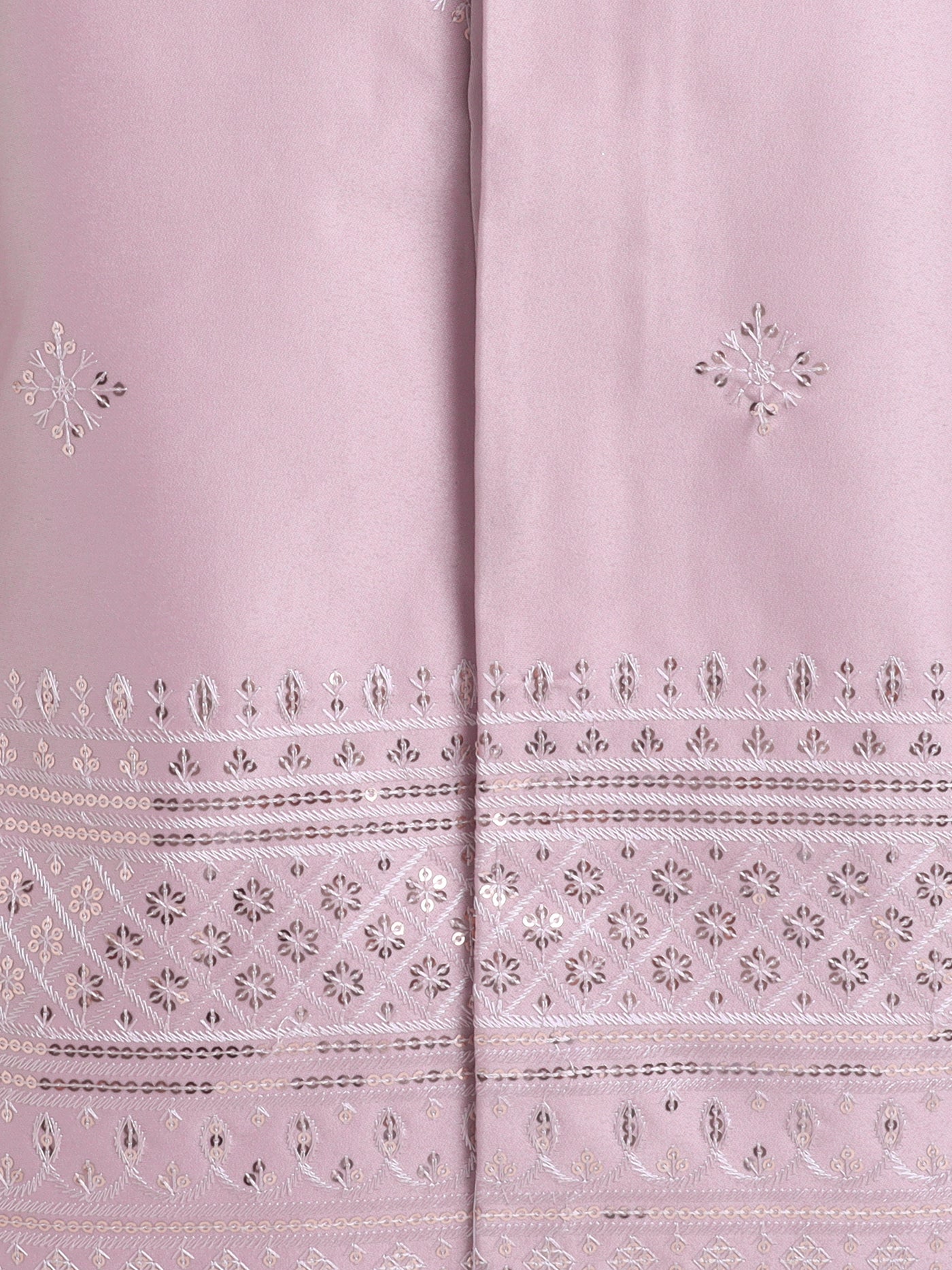 Boys Sequined Embroidered Sherwani & Trouser Set With Shrug