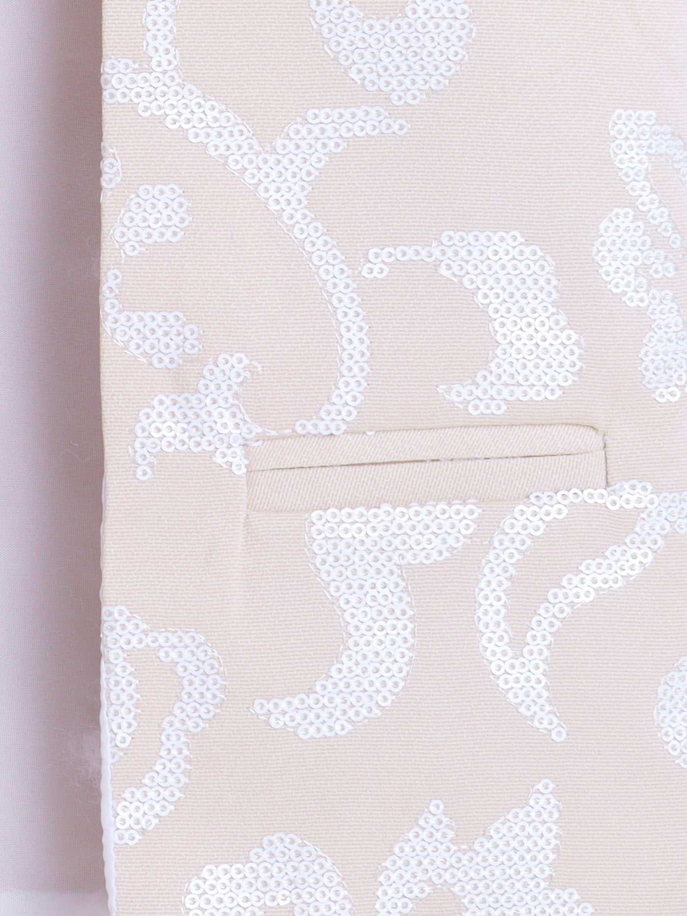 Boys Sequins Embellished Sherwani & Trouser Set With Shrug