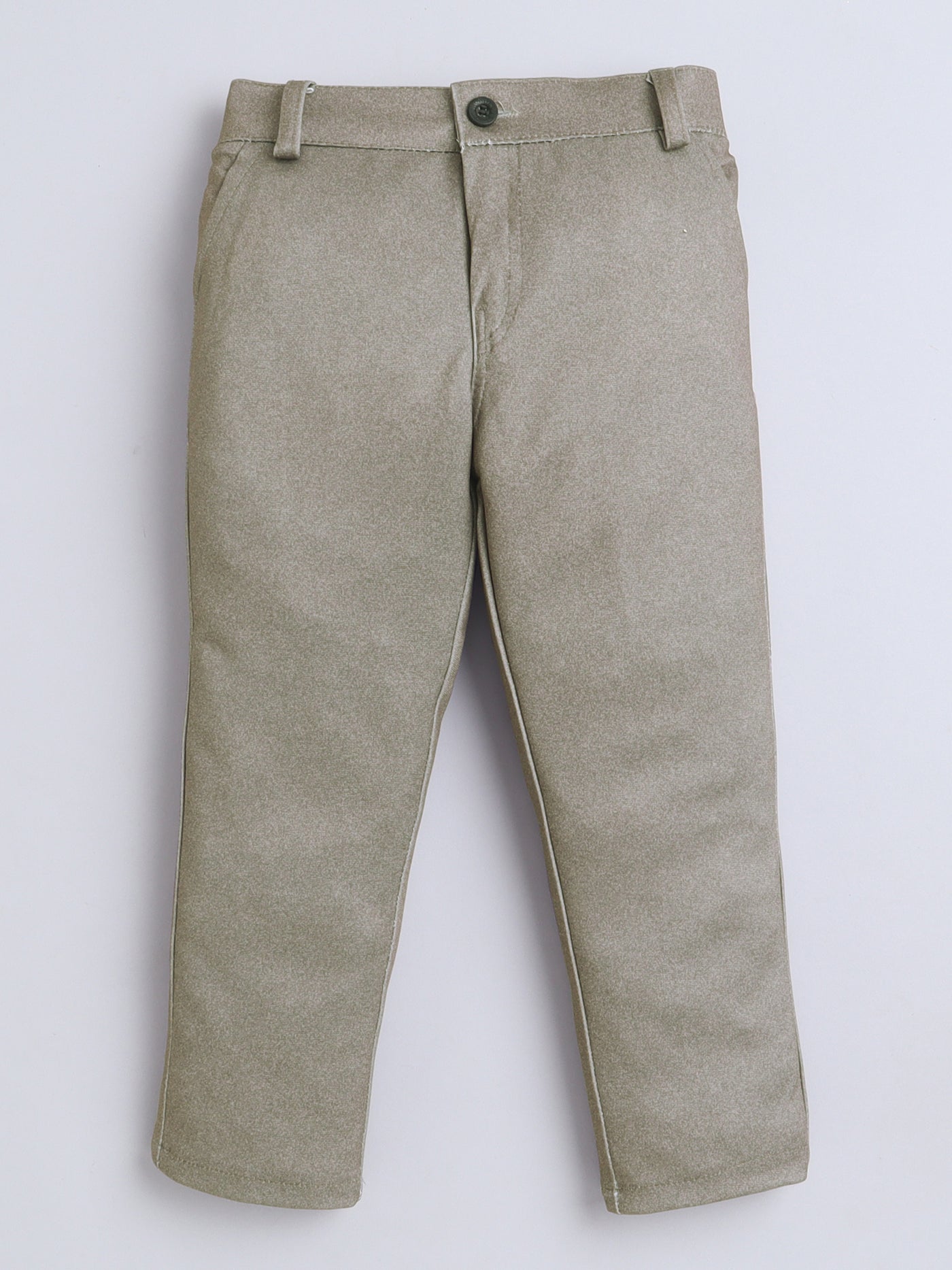 Boys Solid 3 Piece Suit Set With Bow