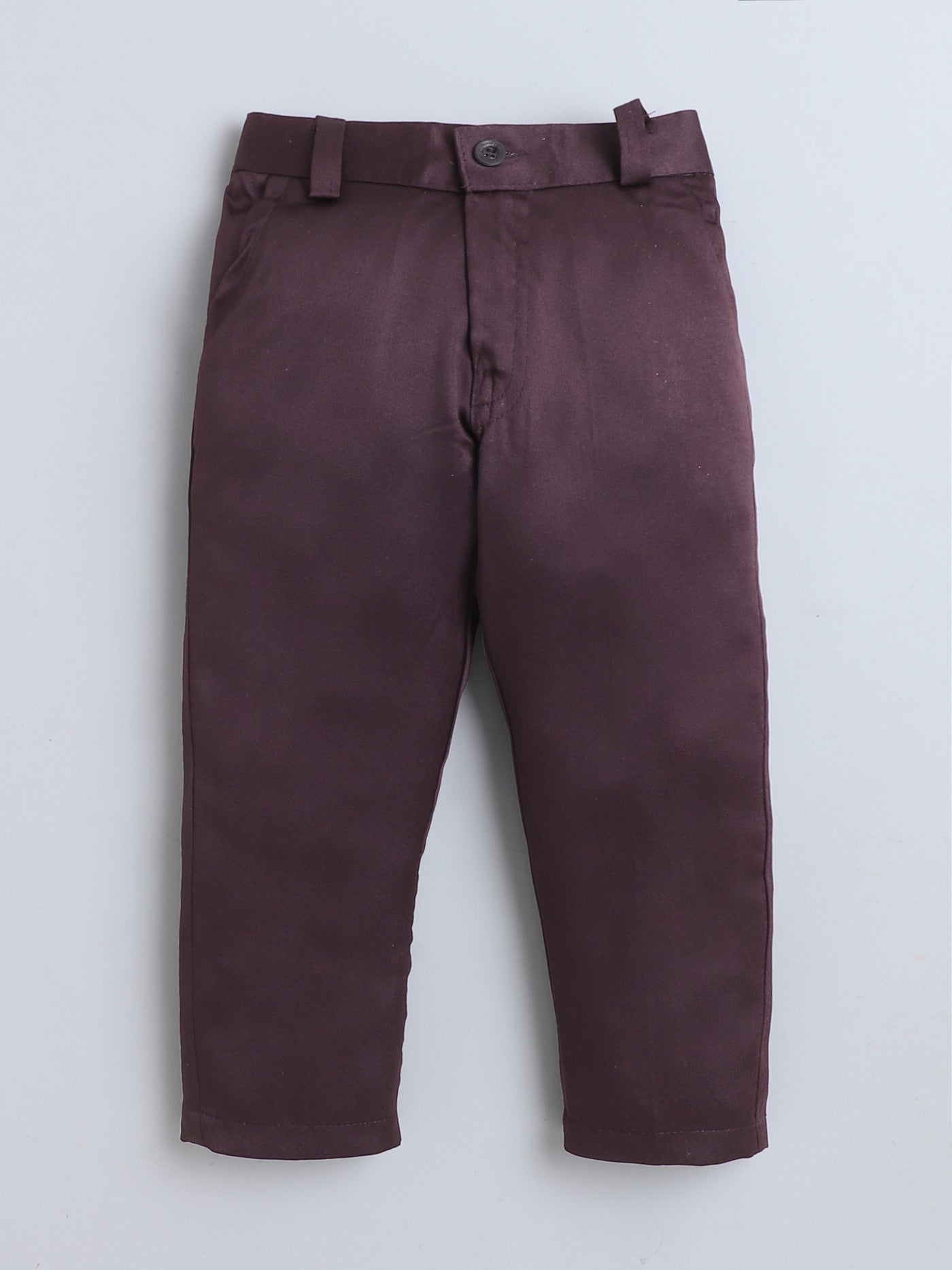 Boys Jacquard Zigzag Pattern Sherwani & Trouser Set