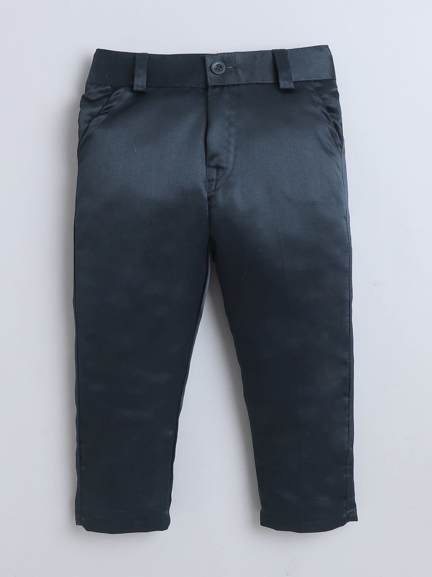 Boys Jacquard Zigzag Pattern Sherwani & Trouser Set