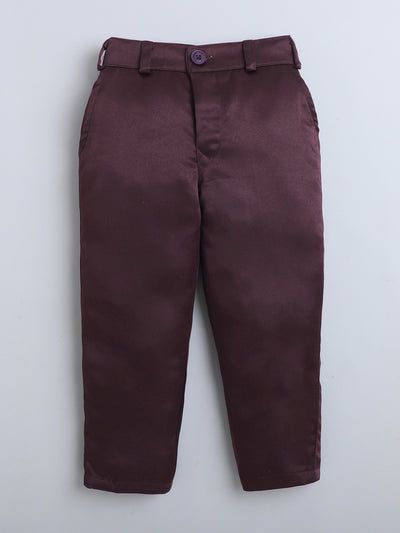 Boys Jacquard Geometric Diamond Motifs 3 Piece Suit Set