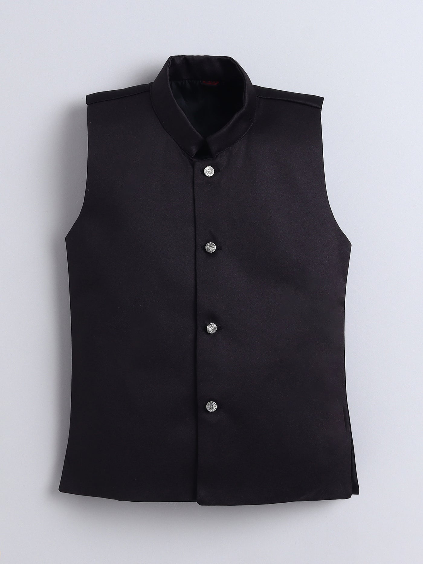 Boys Geometric Sequins Embellished Sherwani Set