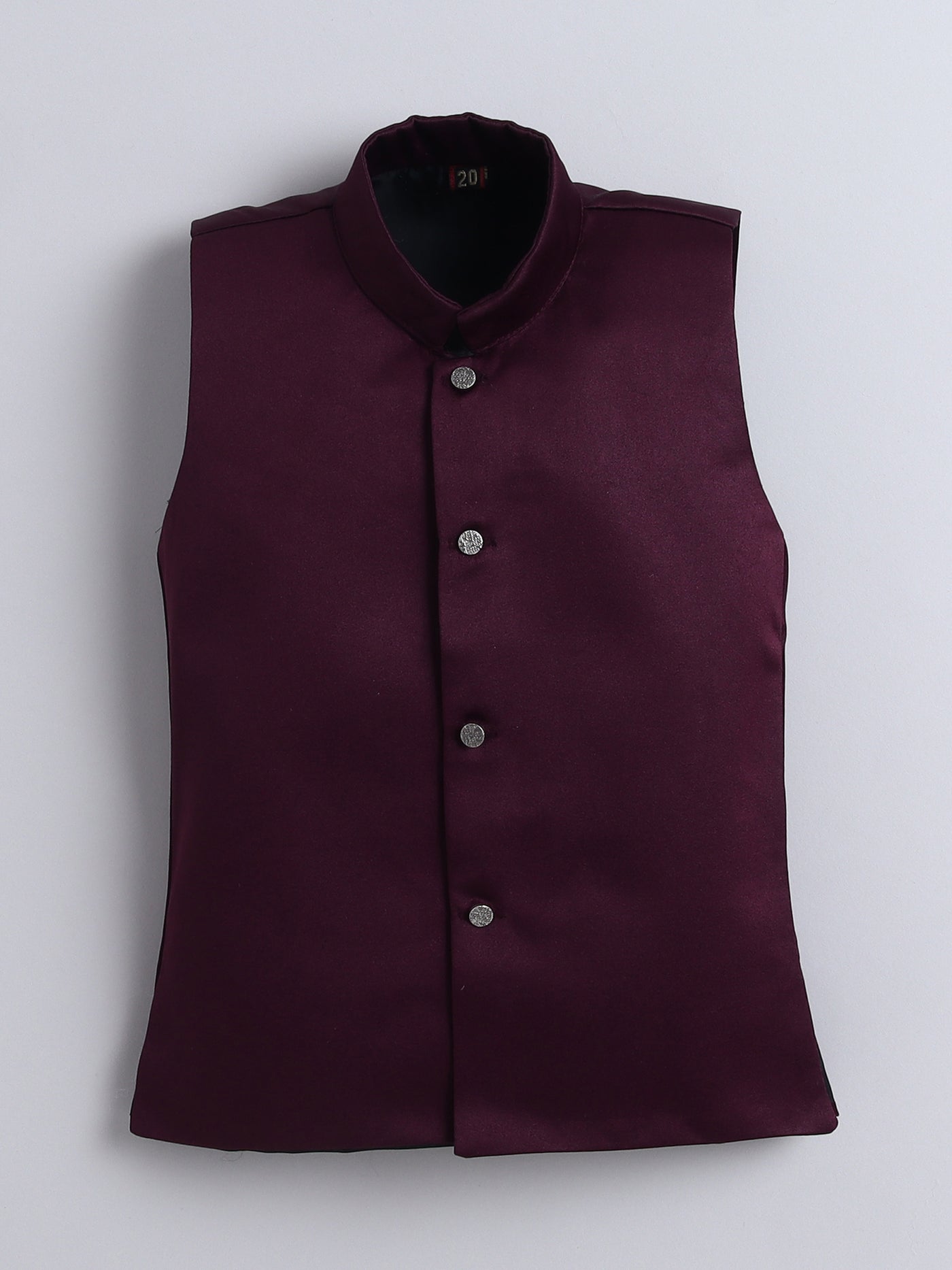 Boys Geometric Sequins Embellished Sherwani Set