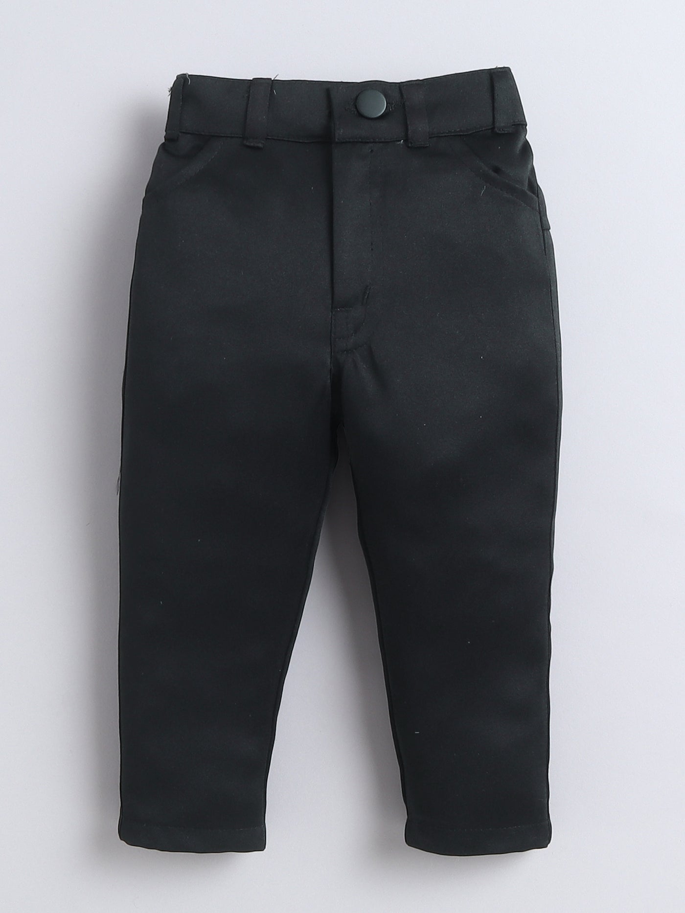 Boys Sequins Embellished Embroidered 3 Piece Suit Set With Bow