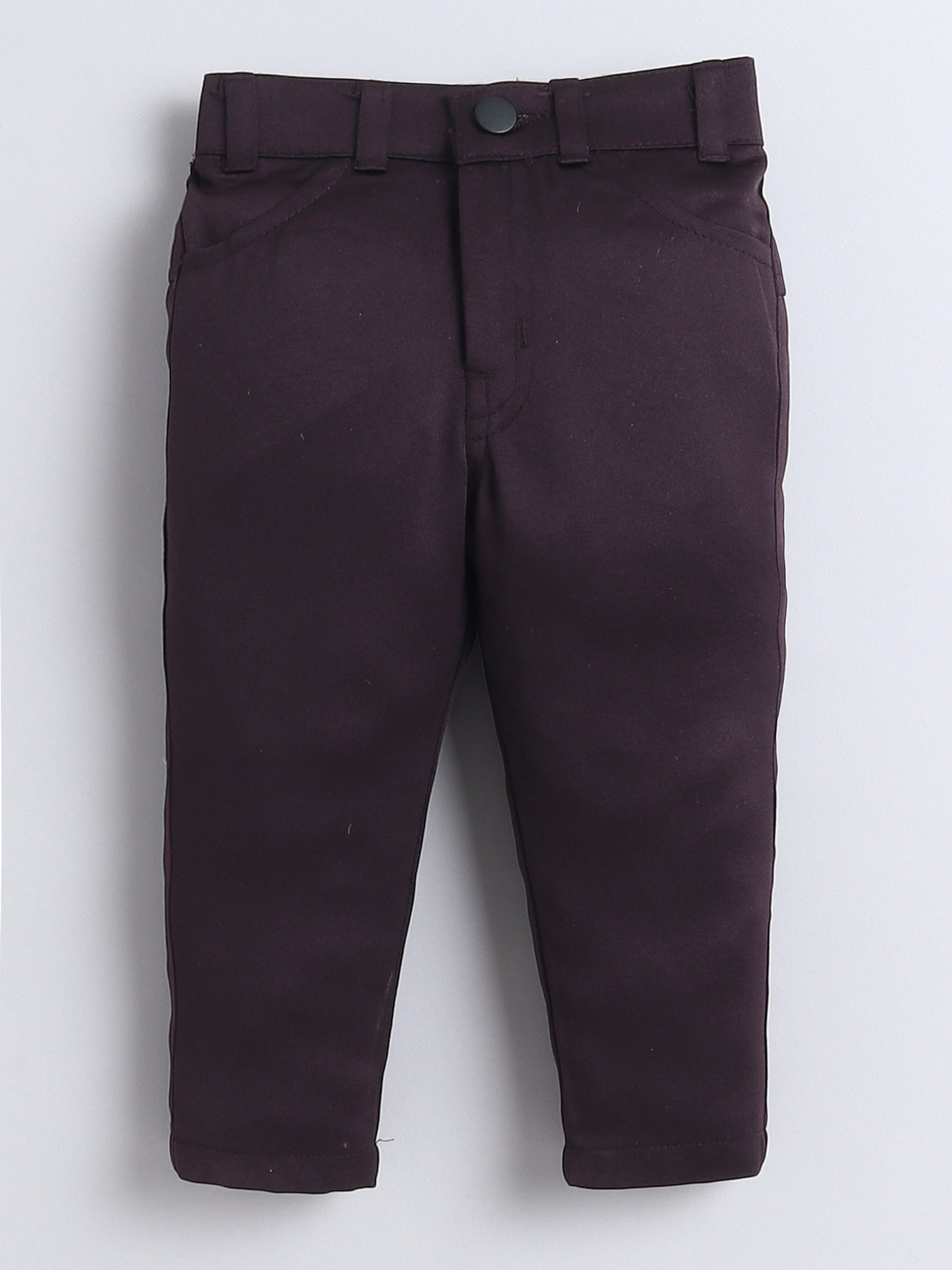 Boys Sequins Embellished Embroidered 3 Piece Suit Set With Bow