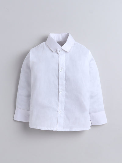 Boys Vine Motifs 3 Piece Suit Set With Bow