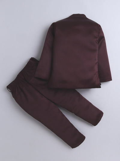 Boys Jodhpuri Indo Western 2-Piece Suit Set