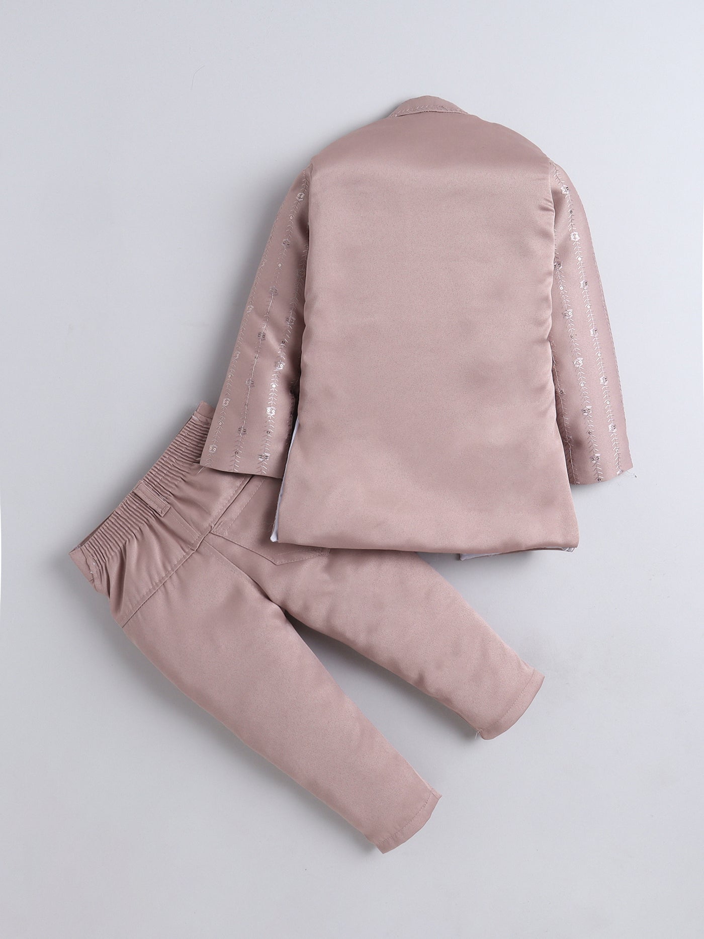 Boys Sequins Embellished Embroidered Sherwani Set