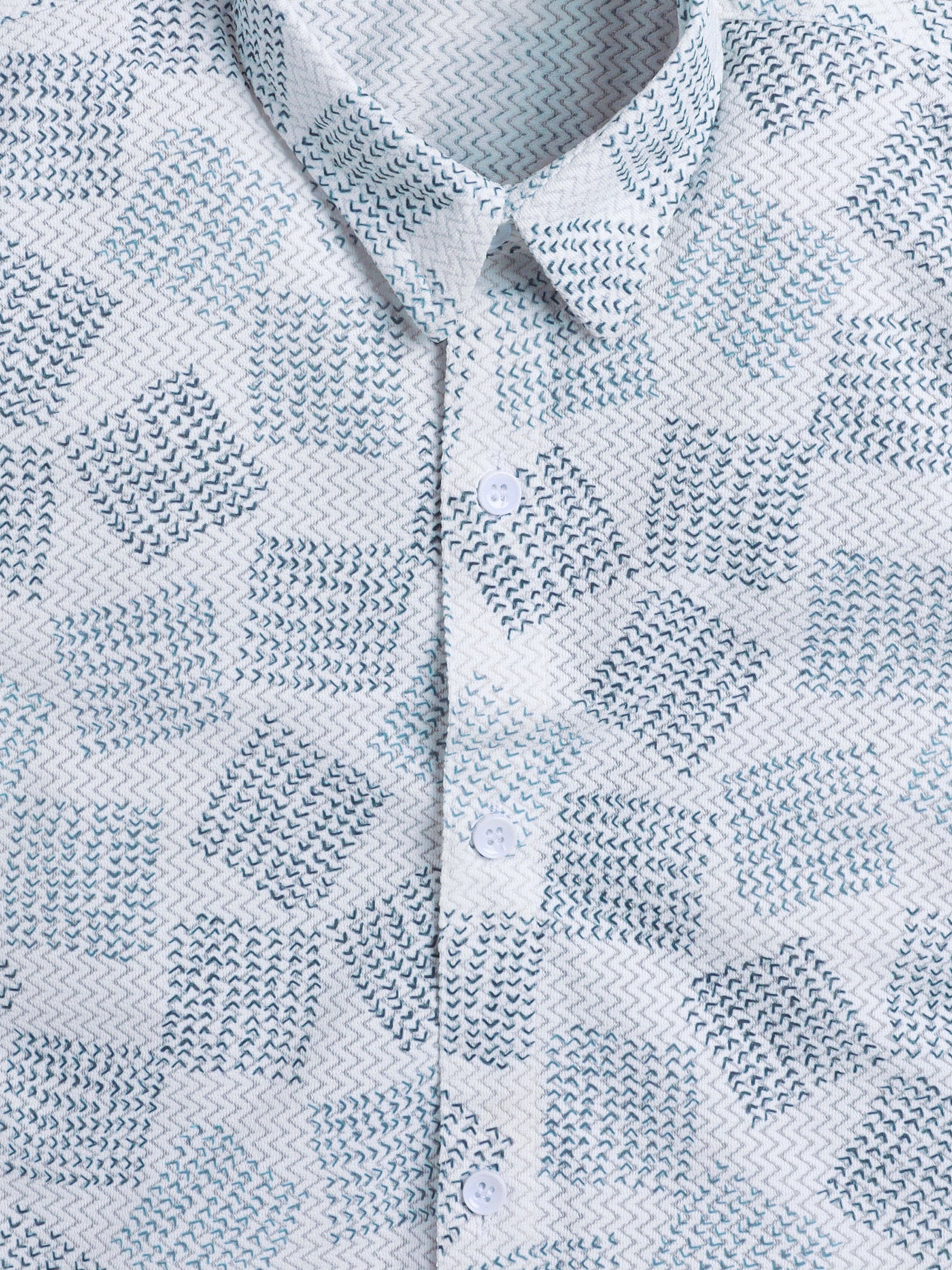 Boys Cotton Blend Printed Half Sleeves Shirt