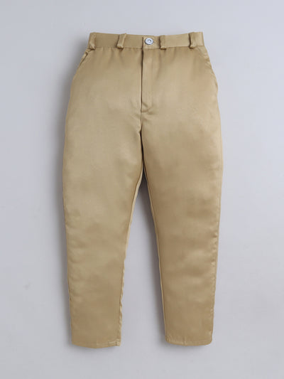 Boys Abstract Geometric Pattern With zari & Sequins Work Sherwani Set