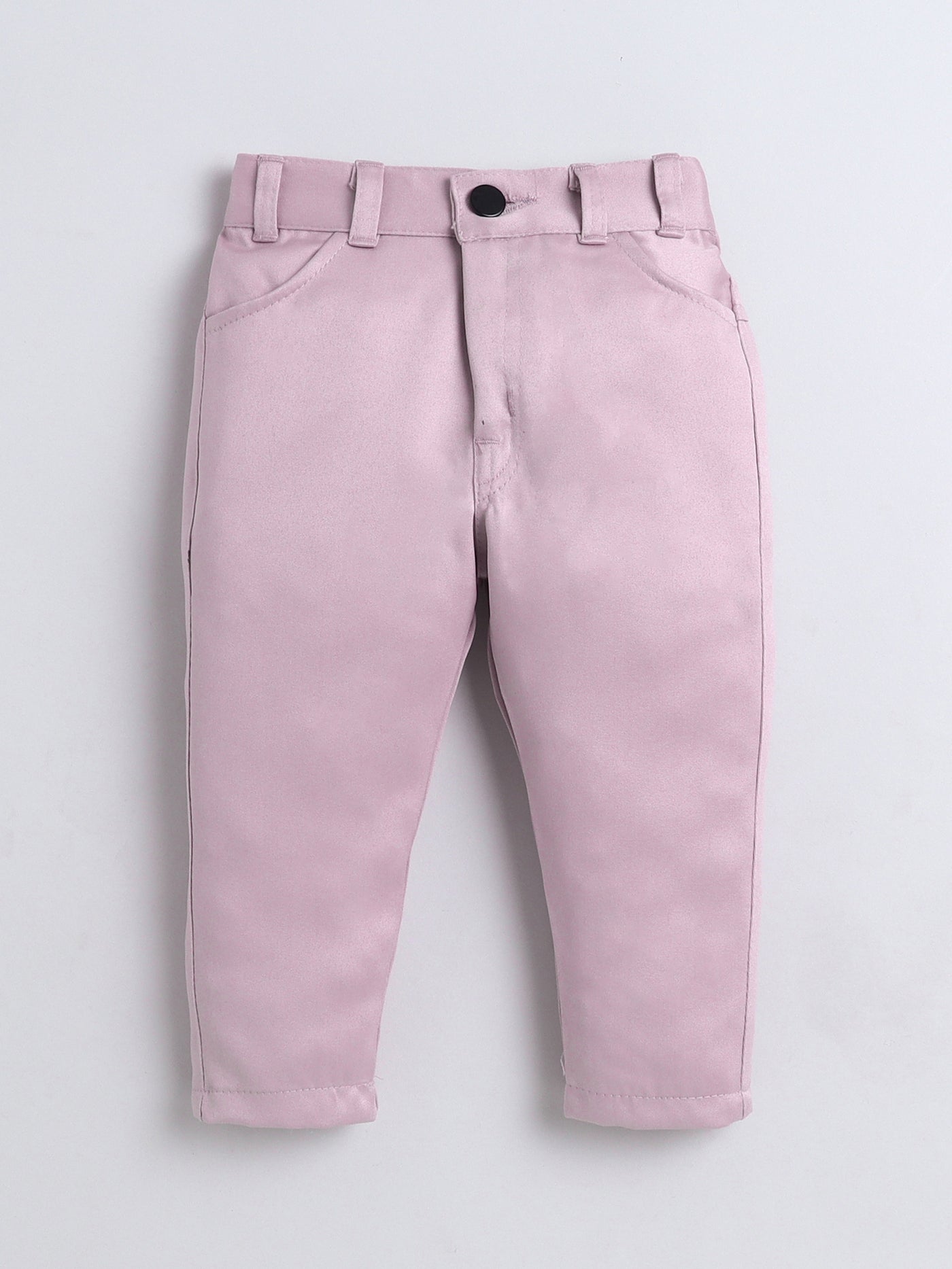 Boys Jacquard Leaf Motifs 3 Piece Suit Set With Bow