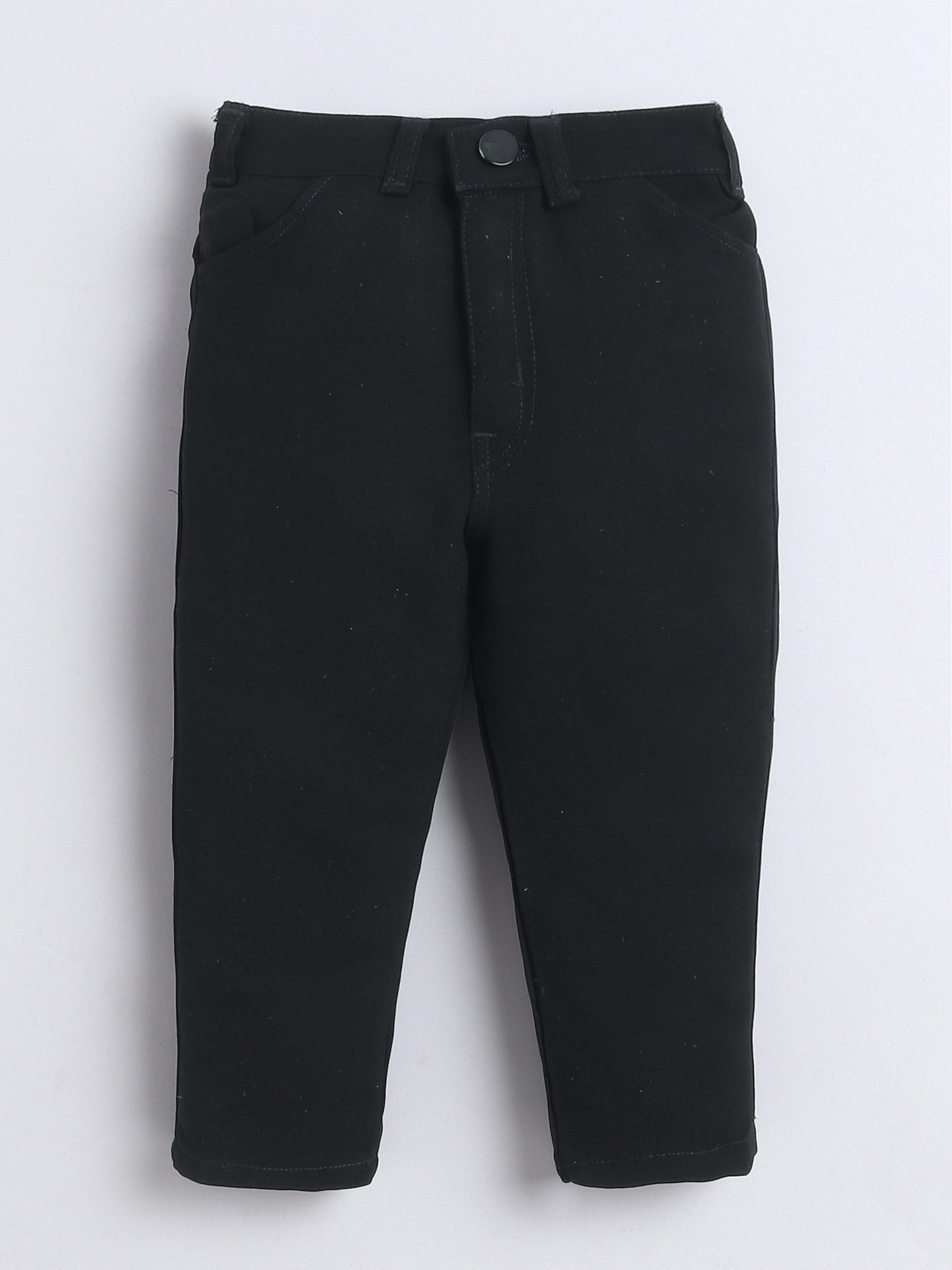 Boys Sequins Embellished 3 Piece Suit Set With Bow