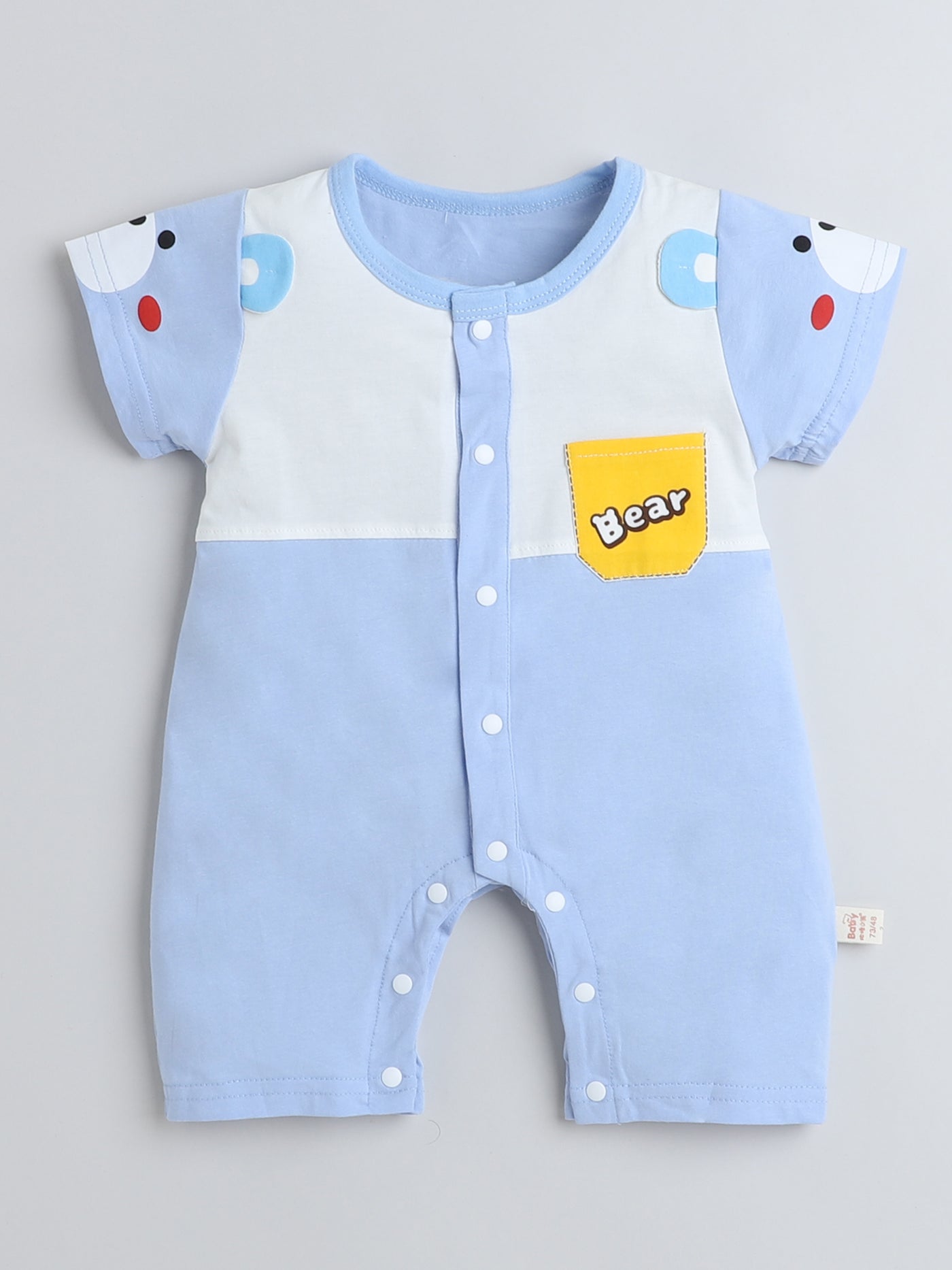 Baby Boys & Baby Girls Half Sleeves Cute Rompers