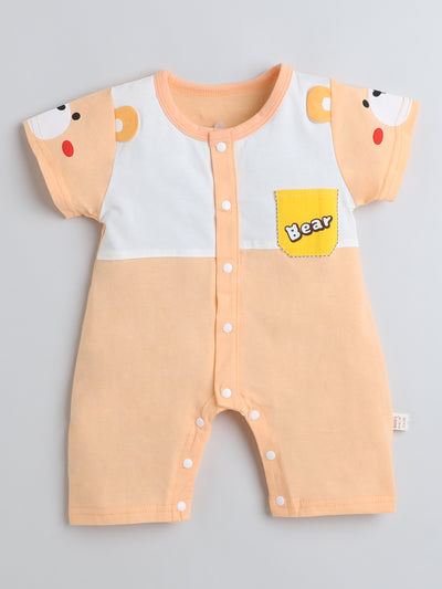 Baby Boys & Baby Girls Half Sleeves Cute Rompers