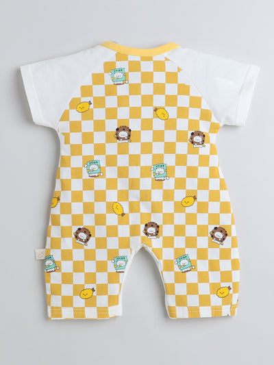 Baby Boys & Baby Girls Half Sleeves Rompers