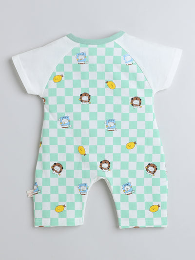 Baby Boys & Baby Girls Half Sleeves Rompers