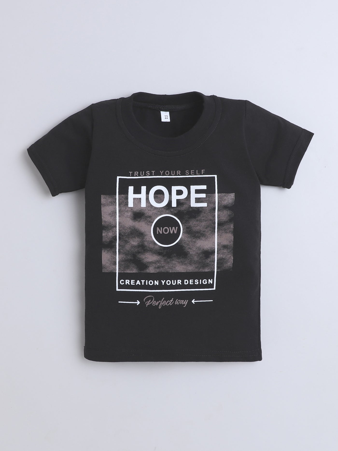 Boys Velvet Textured Blazer & Trouser Set With Printed T-shirt