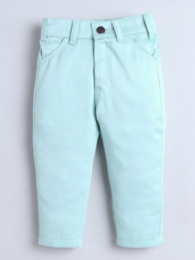 Boys Beads Embellished Embroidered Sherwani & Trouser Set With Shrug