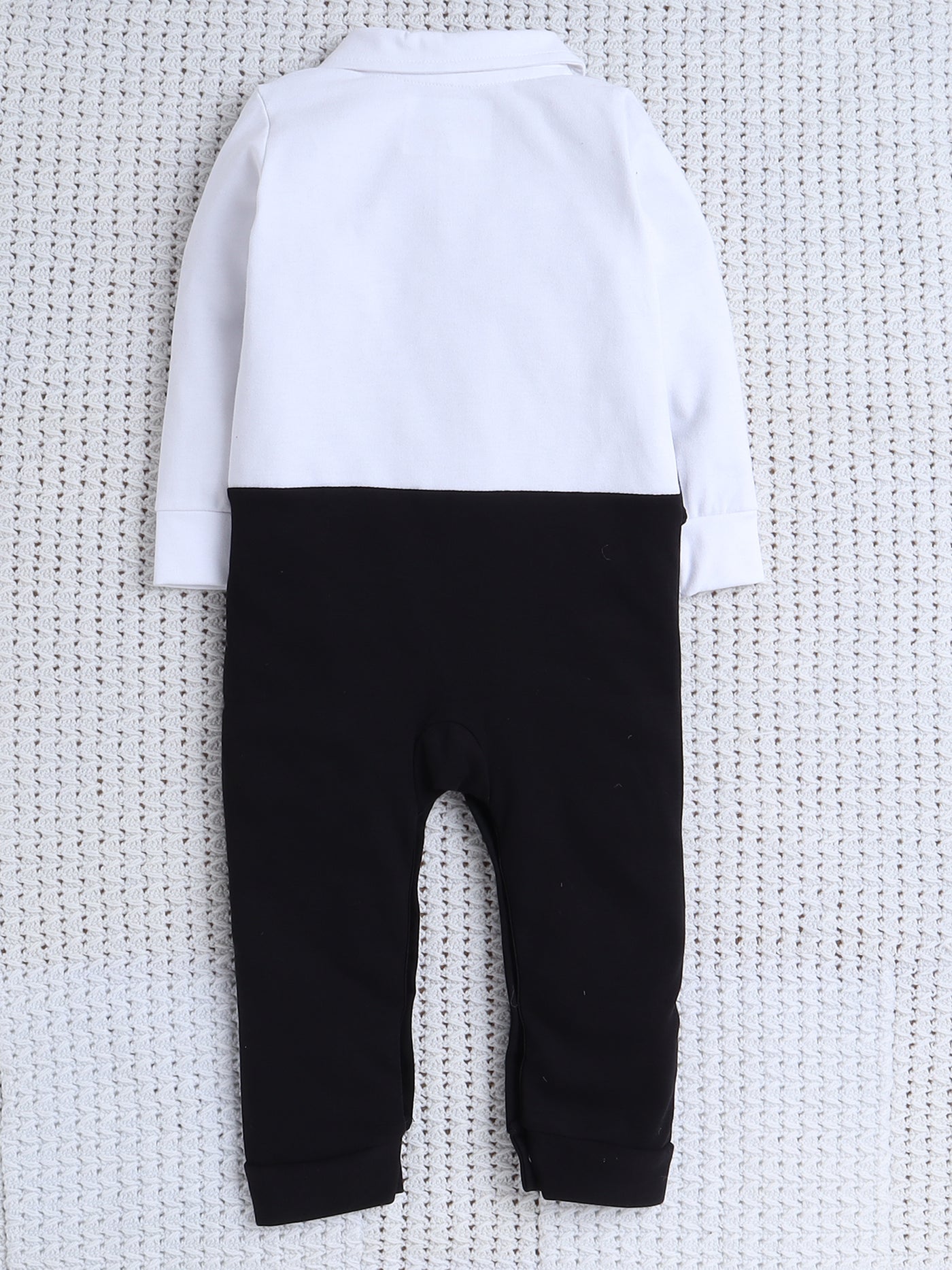 Baby Boys & Baby Girls Full Sleeves Polo Neck Rompers