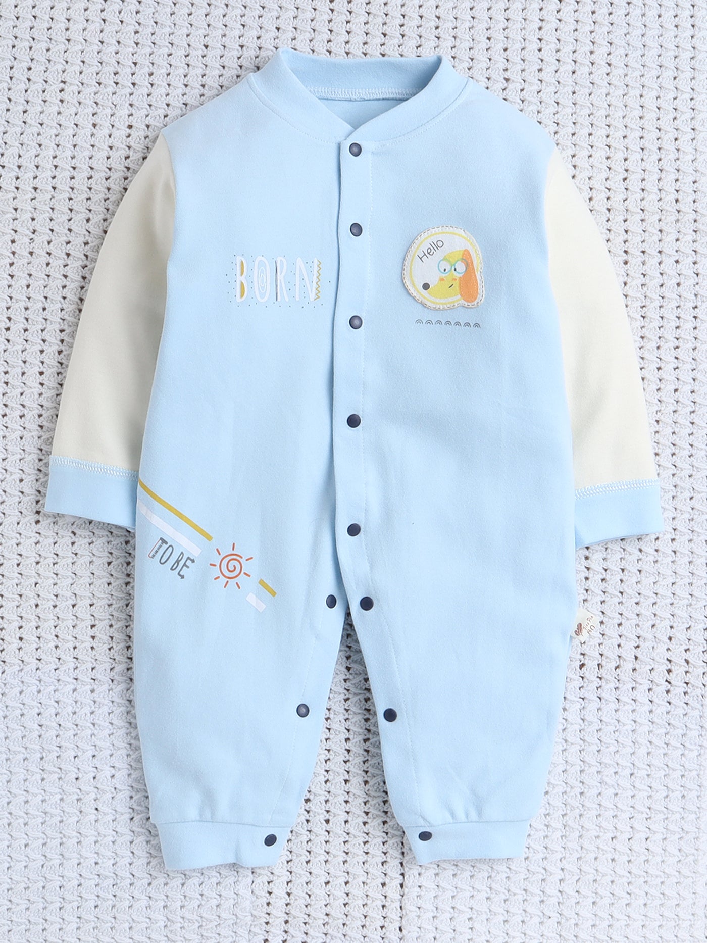 Baby Boys & Baby Girls Full Sleeves Rompers