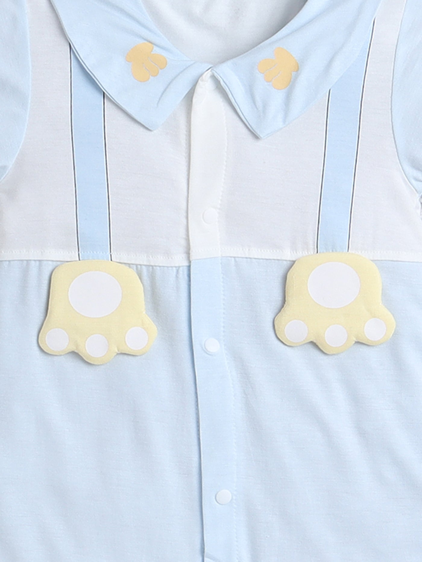 Baby Boys & Baby Girls Half Sleeves Rompers