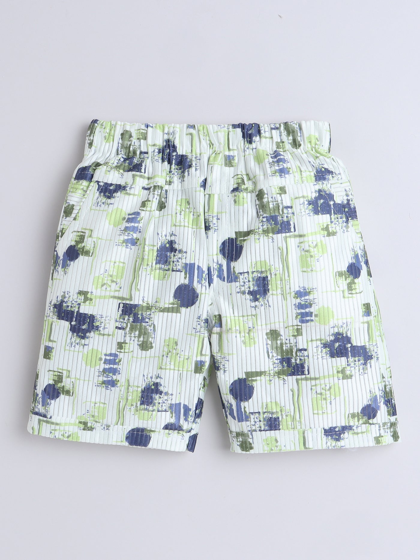 Boys Half Sleeves Printed Shirt & Shorts Set