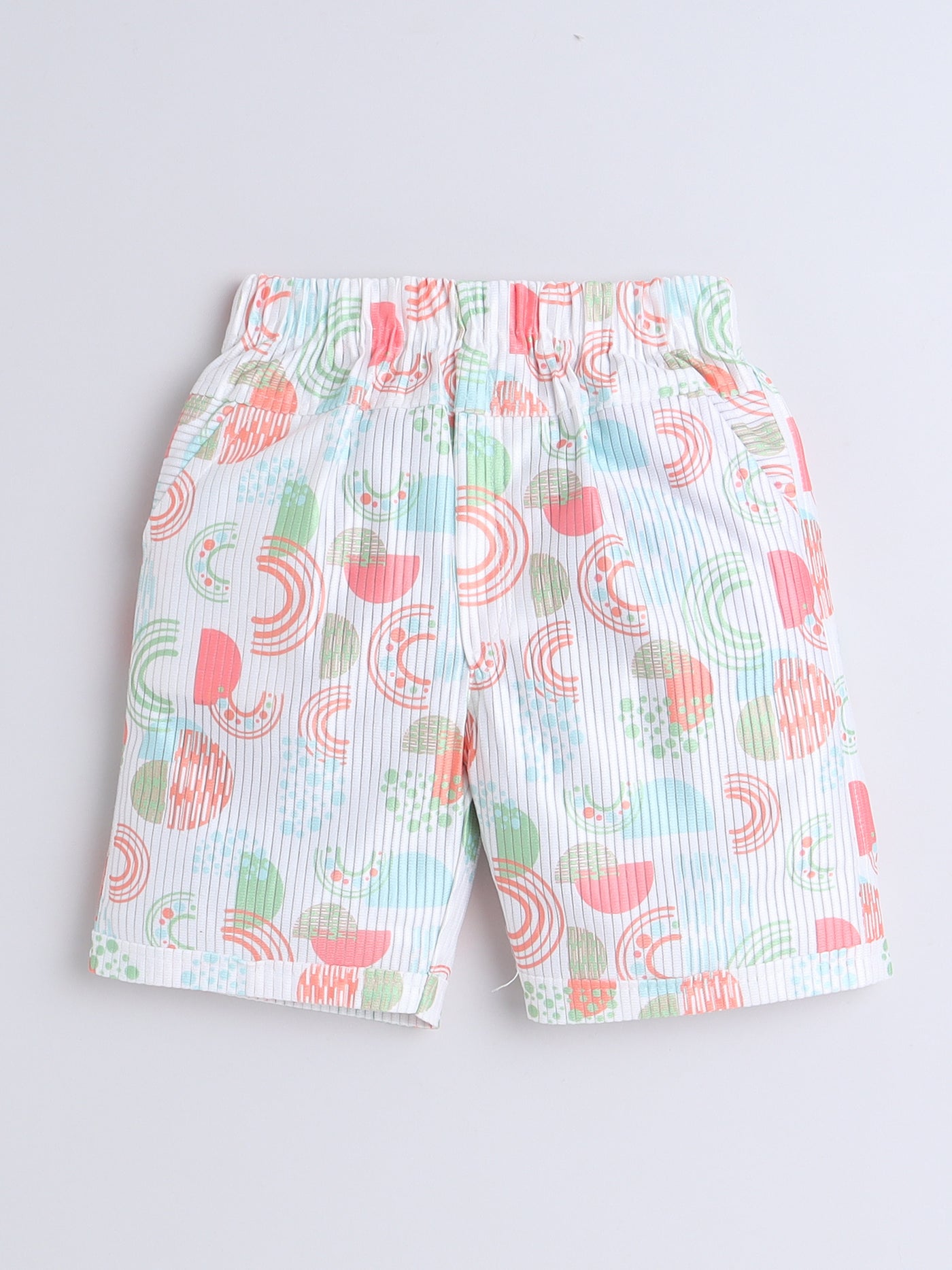 Boys Half Sleeves Printed Shirt & Shorts Set