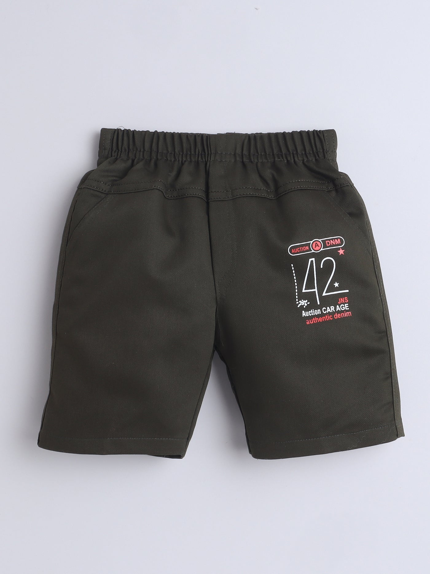 Boys Half Sleeves Printed Shirt & Shorts Set
