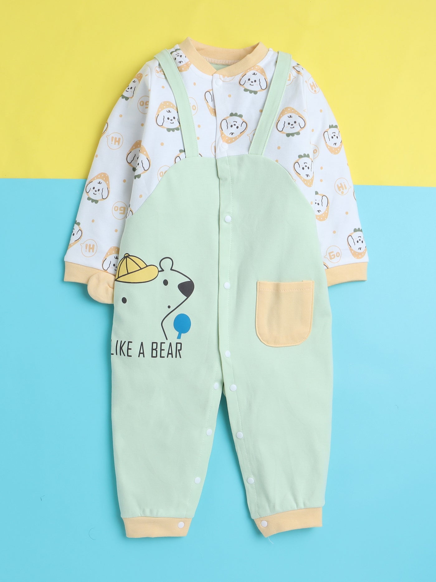 Baby Boys & Baby Girls Full Sleeves Rompers