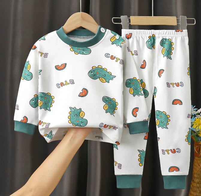 Boys Full Sleeve Printed T-Shirt & Lower Set