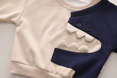 Boys Super Cute Pullover & Lower Set