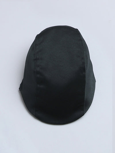 Boys Cotton Full Sleeves Solid Shirt & Trouser Set With Cap, Suspender, Bow