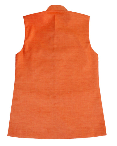 Boys Solid Waistcoat